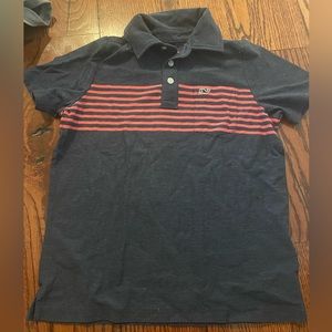 Vineyard Vines Boys Striped Collared Shirt